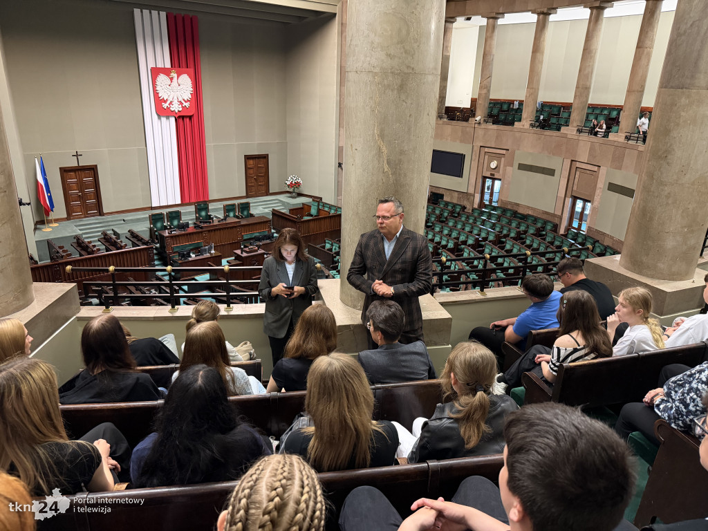 Na Dzień Dziecka odwiedzili Sejm RP na zaproszenie posła Andrzeja Szejny