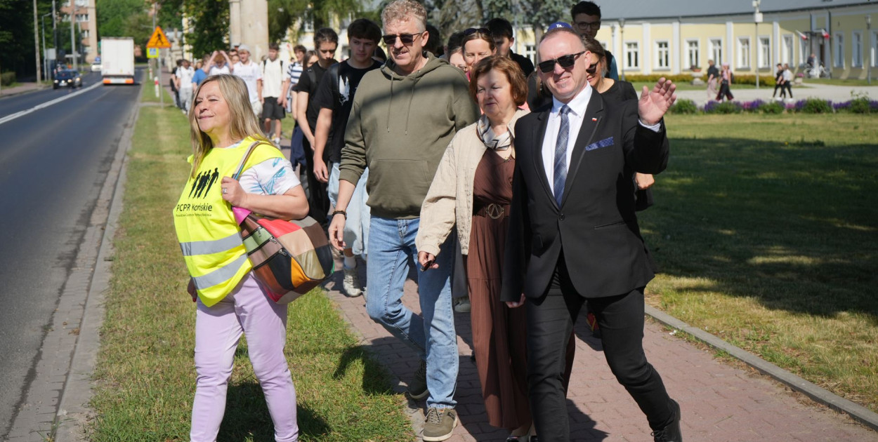 VI Rajd Profilaktyczny zgromadził konecką młodzież