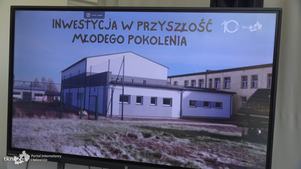 Otwarcie hali sportowej w Kłucku