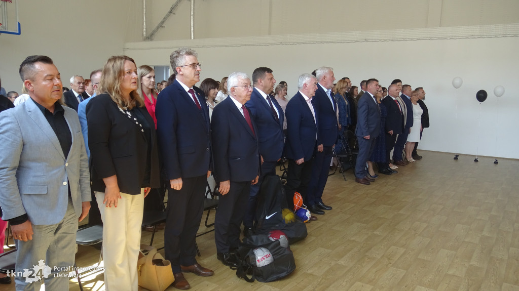 Otwarcie hali sportowej w Kłucku