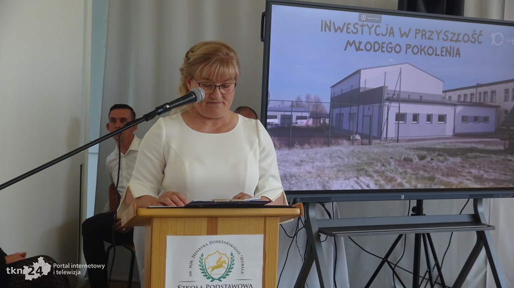 Otwarcie hali sportowej w Kłucku