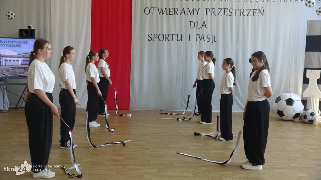 Otwarcie hali sportowej w Kłucku