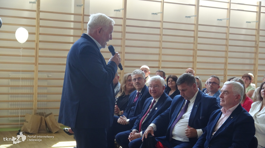Otwarcie hali sportowej w Kłucku