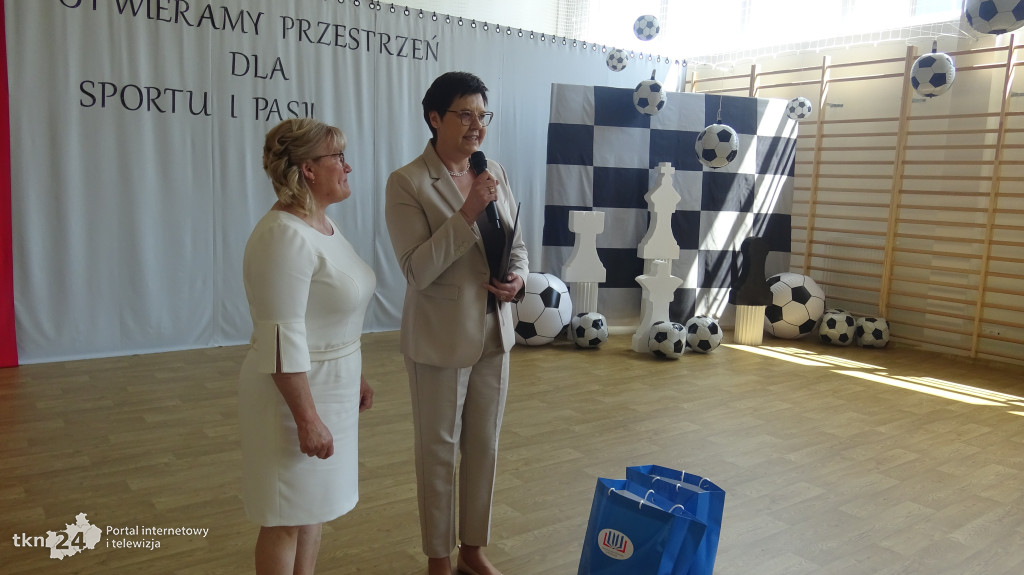 Otwarcie hali sportowej w Kłucku