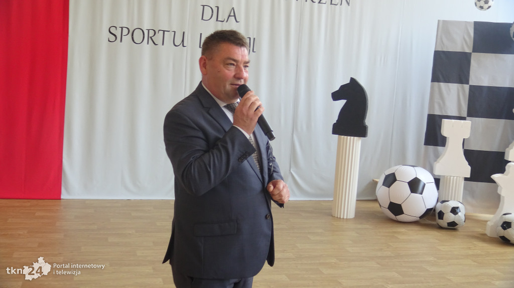 Otwarcie hali sportowej w Kłucku