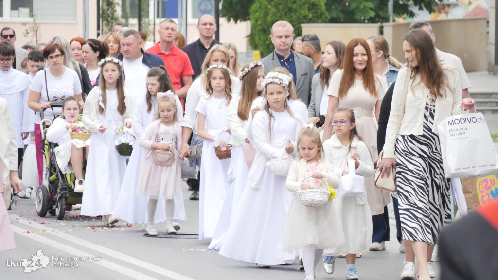 Uroczyste procesja na Boże Ciało 2026 w Końskich