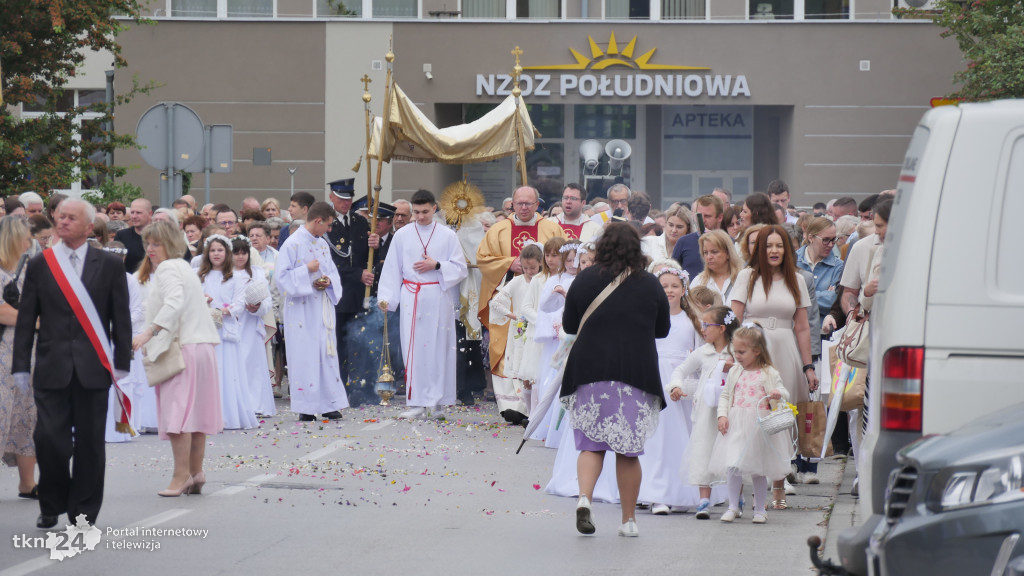 Uroczyste procesja na Boże Ciało 2026 w Końskich