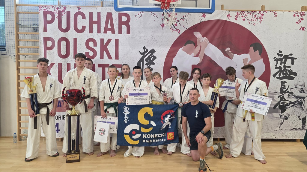 Karatecy z Końskich z medalami Mistrzostw Polski i kwalifikacjami do Mistrzostw Europy