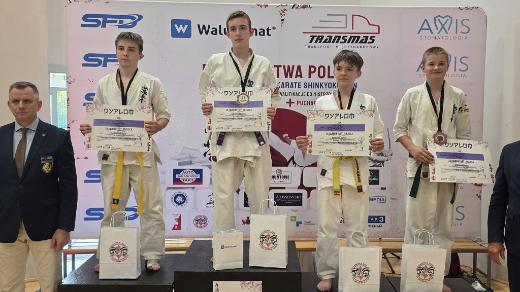Karatecy z Końskich z medalami Mistrzostw Polski i kwalifikacjami do Mistrzostw Europy