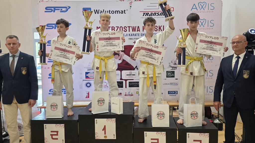 Karatecy z Końskich z medalami Mistrzostw Polski i kwalifikacjami do Mistrzostw Europy