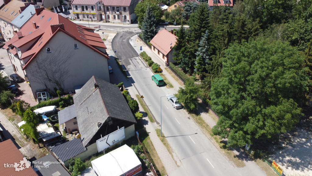 Przebudowa ulic w centrum Końskich. Drogi już z nawierzchnią asfaltową