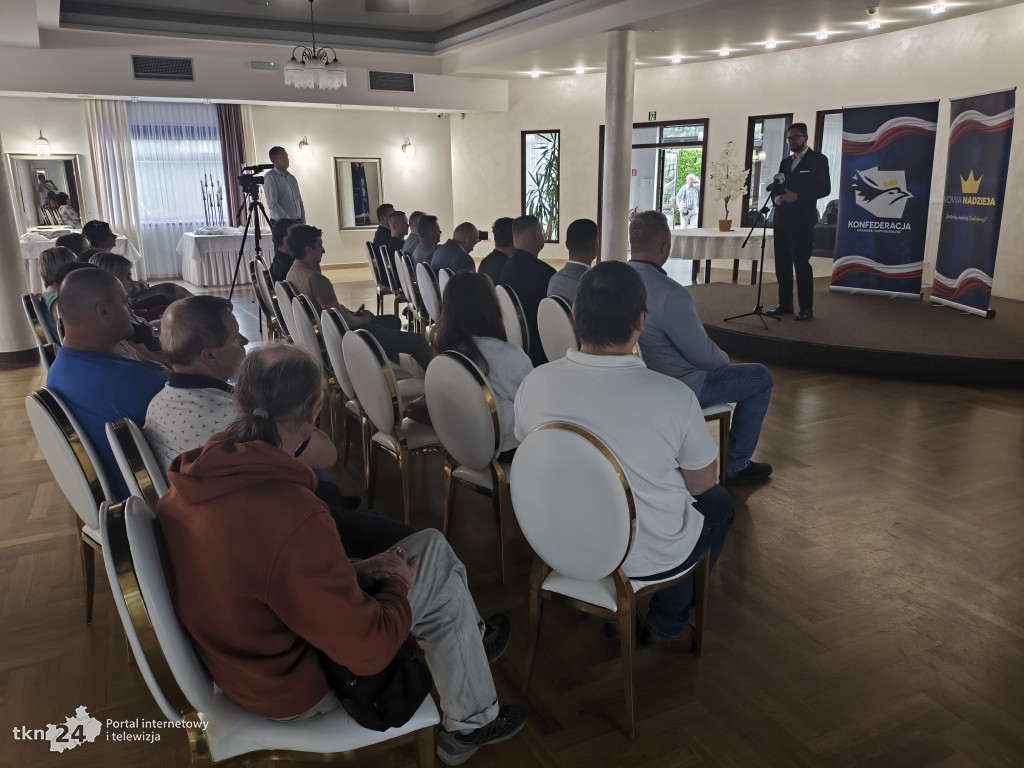 Konfederacja spotkała się z mieszkańcami Końskich