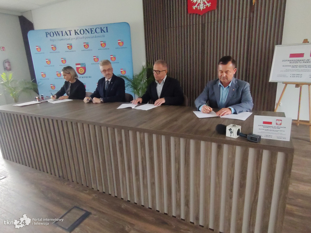 Powiat wybuduje drugiego w Końskich Orlika. Sportowy obiekt powstanie na ul. Staszica