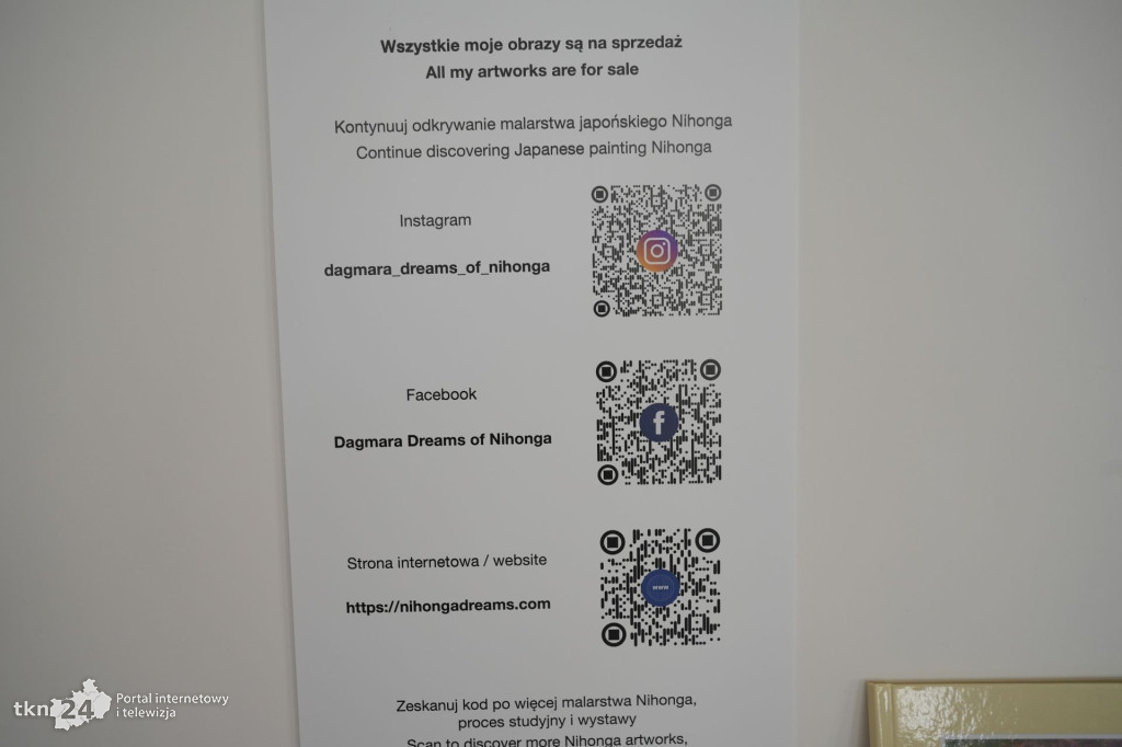 Japońska sztuka zawitała do Końskich na obrazach