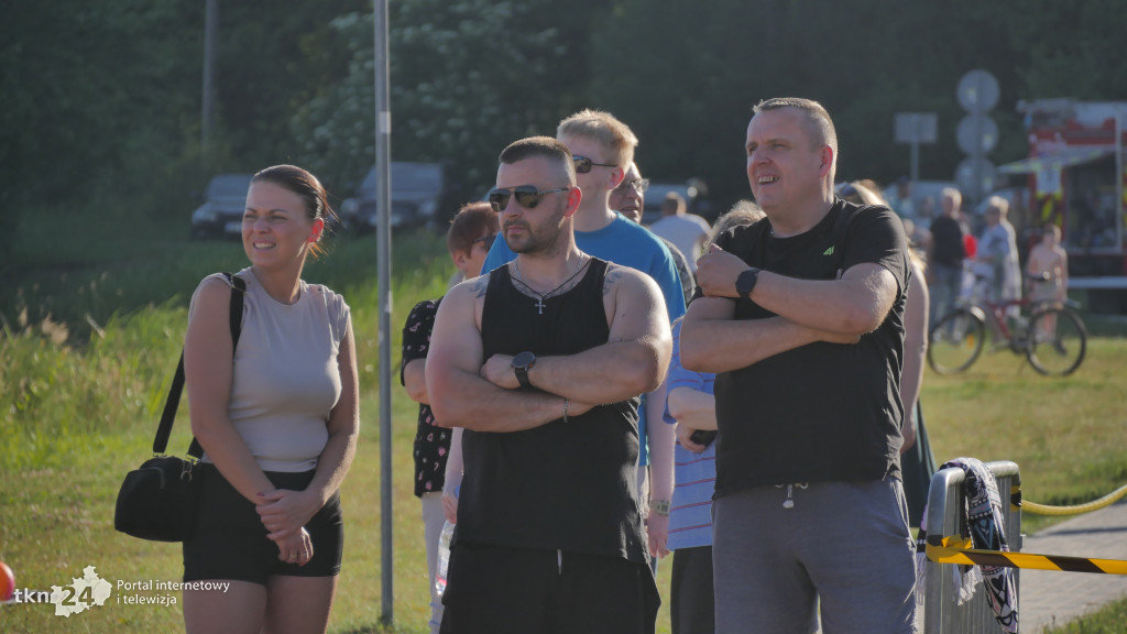 Magiczna noc nad zalewem Miła w Stąporkowie