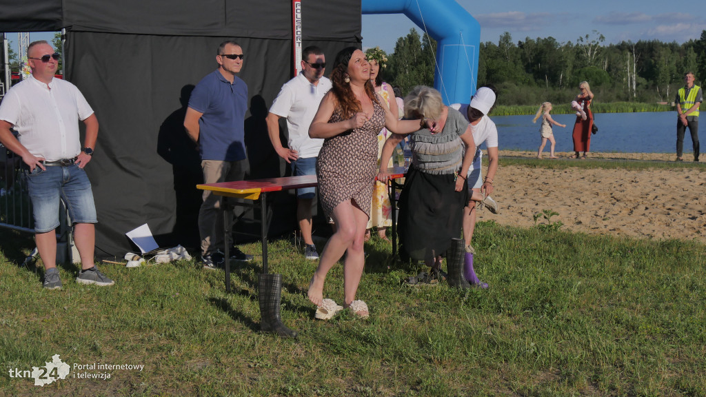 Magiczna noc nad zalewem Miła w Stąporkowie
