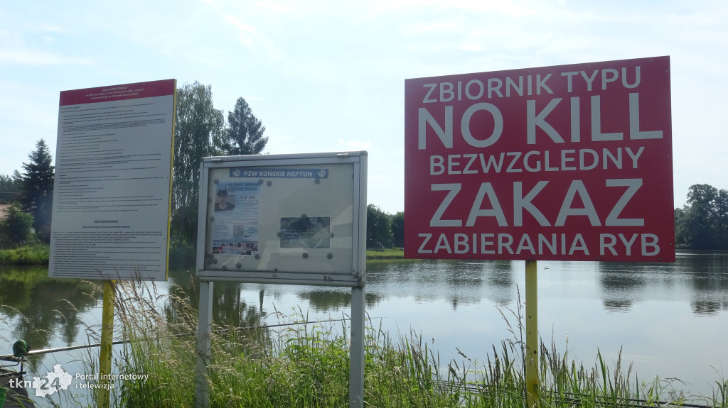 Wędkarze Dzieciom dla Cypriana z Końskich. Zawody na łowisku Barycz