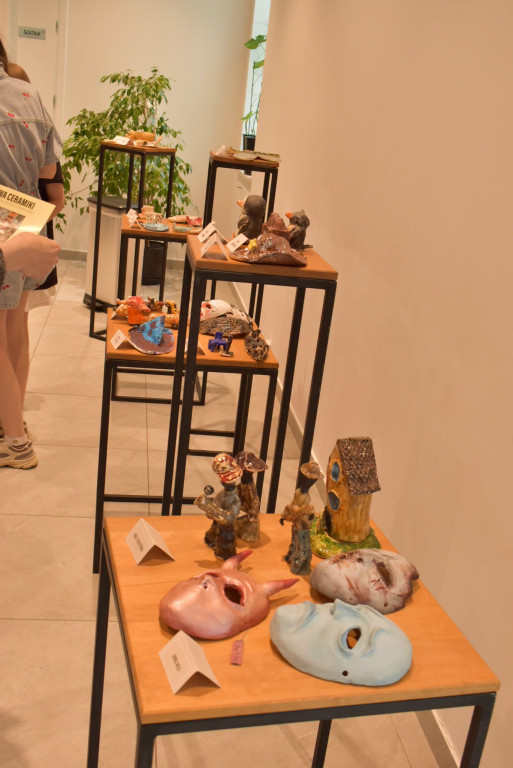 Wystawa ceramików w Koneckim Centrum Kultury
