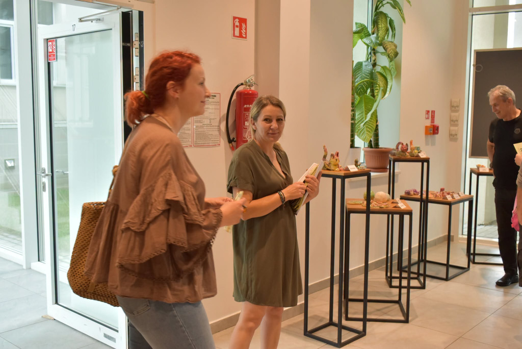 Wystawa ceramików w Koneckim Centrum Kultury