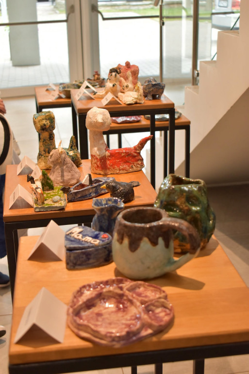 Wystawa ceramików w Koneckim Centrum Kultury