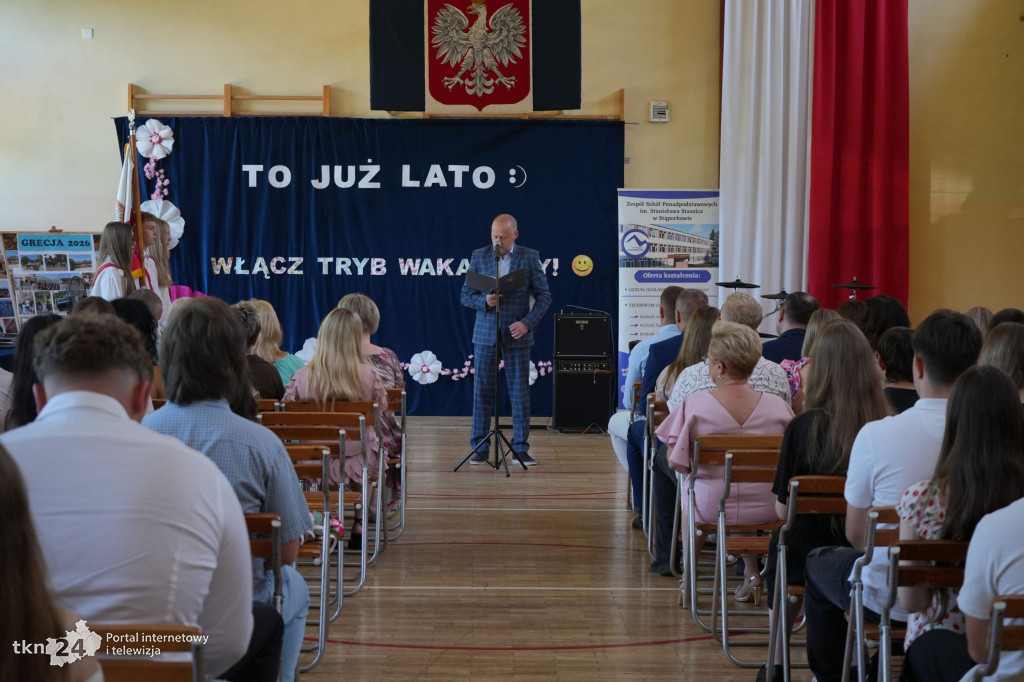 Zakończenie roku szkolnego w Stąporkowie i Europassy