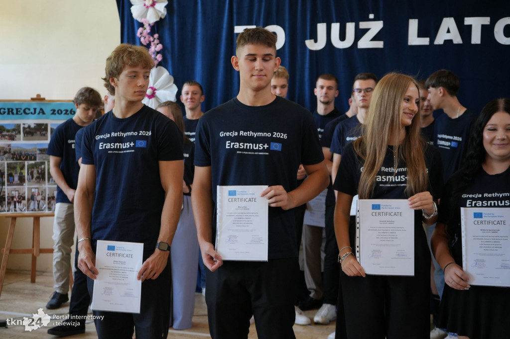 Zakończenie roku szkolnego w Stąporkowie i Europassy