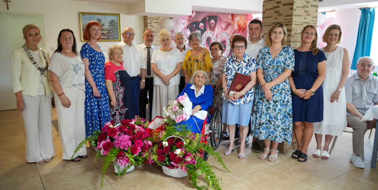Janina Rurarz skończyła 100 lat w gronie rodziny