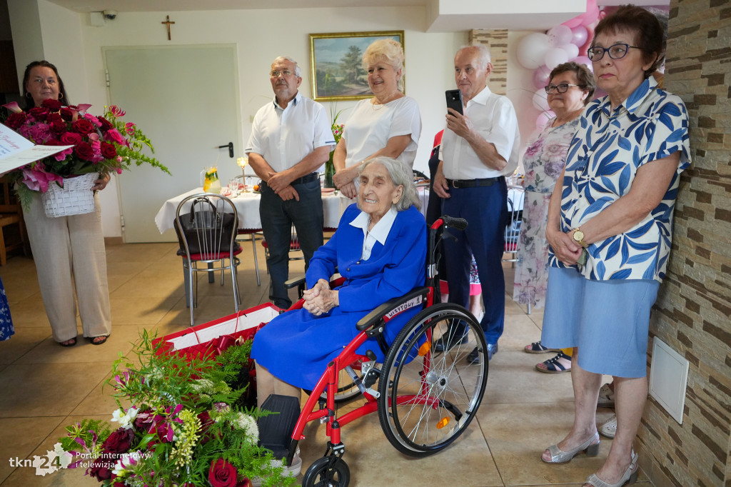 Janina Rurarz skończyła 100 lat w gronie rodziny