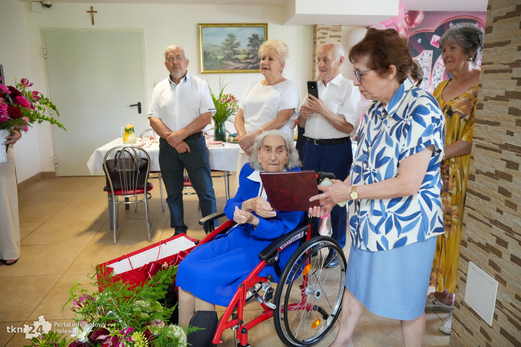 Janina Rurarz skończyła 100 lat w gronie rodziny