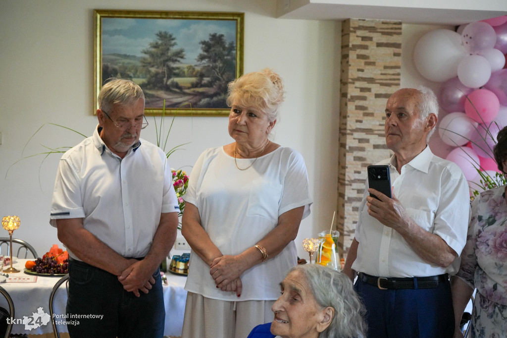 Janina Rurarz skończyła 100 lat w gronie rodziny