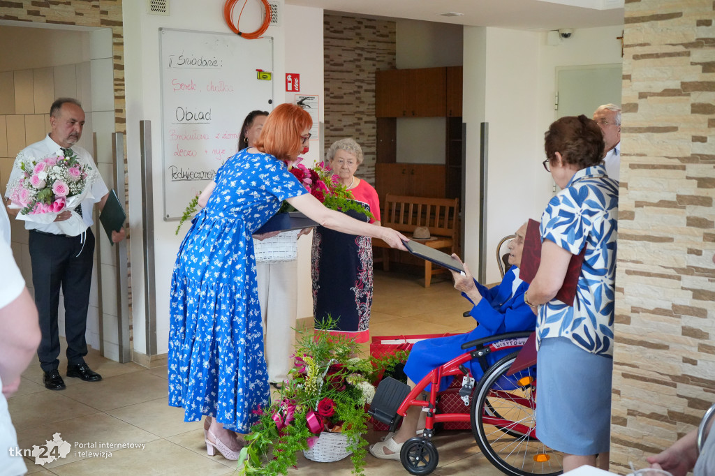 Janina Rurarz skończyła 100 lat w gronie rodziny