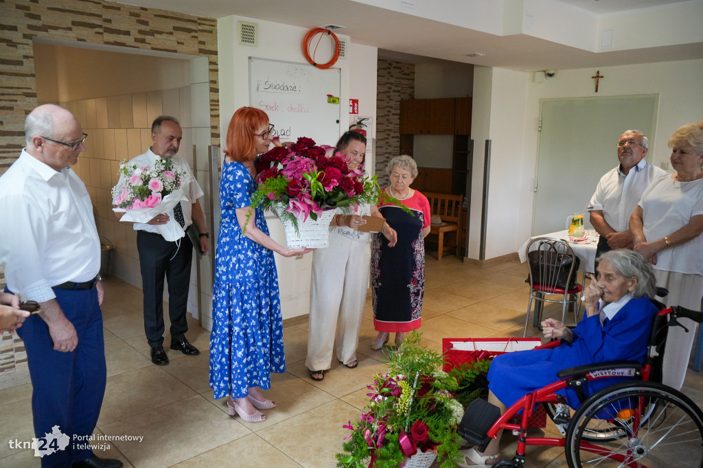 Janina Rurarz skończyła 100 lat w gronie rodziny