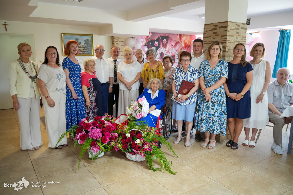 Janina Rurarz skończyła 100 lat w gronie rodziny