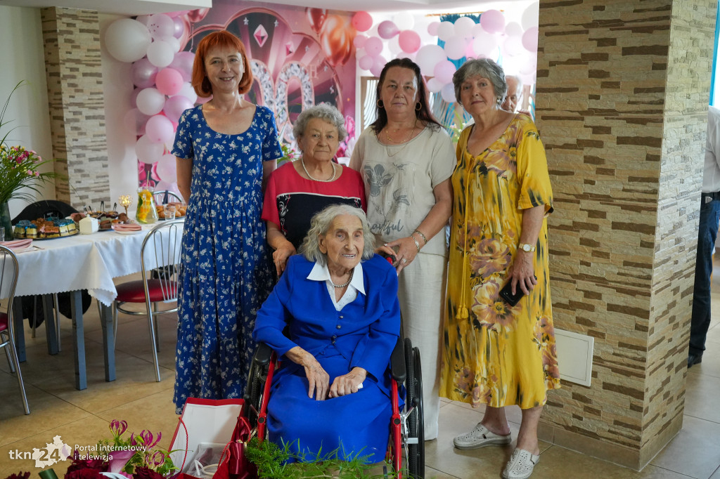 Janina Rurarz skończyła 100 lat w gronie rodziny