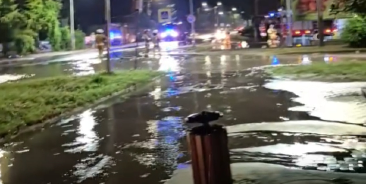 Burzowa noc w powiecie koneckim