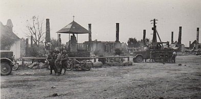 Pieta w Fałkowie. Zdjęcie z 1939 roku