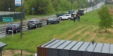 Iveco wymusiło pierwszeństwo. Zderzenie w Rogowie w gminie Końskie