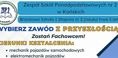 Wybierz zawód z przyszłością i zarabiaj już od pierwszej klasy!  Rekrutacja ZSP2