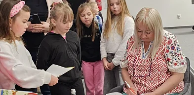 Autorka książek Agnieszka Frączek-Gorczyca dla dzieci odwiedziła Radoszyce