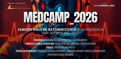 MedCamp 2026 w Bliżynie. Ratownicy z regionu mogą wziąć udział w wydarzeniu