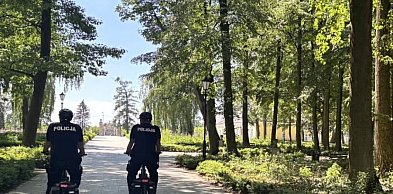 Patrole rowerowe koneckiej policji wyruszyły w teren