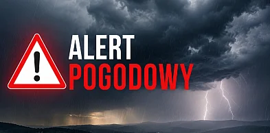 Ostrzeżenie pierwszego stopnia dla miejscowości Końskie i dla okolic