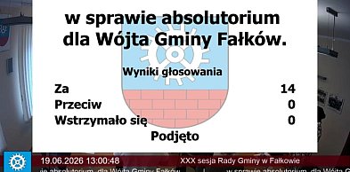 Wójt Henryk Konieczny z jednogłośnym absolutorium i wotum zaufania