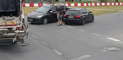 Kolizja na skrzyżowaniu w Końskich. Tak, tym...