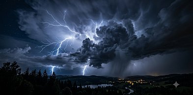 Burzowa noc w powiecie koneckim. Musiała interweniować straż