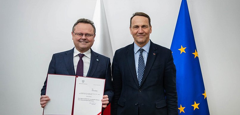 Andrzej Szejna oficjalnie wiceministrem spraw zagranicznych
