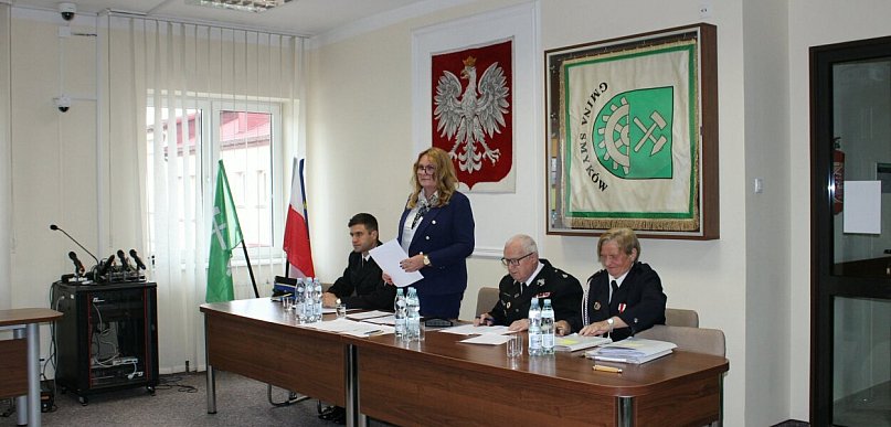 Nowy zarząd Gminnego Związku OSP w Smykowie wybrany na kolejną kadencję