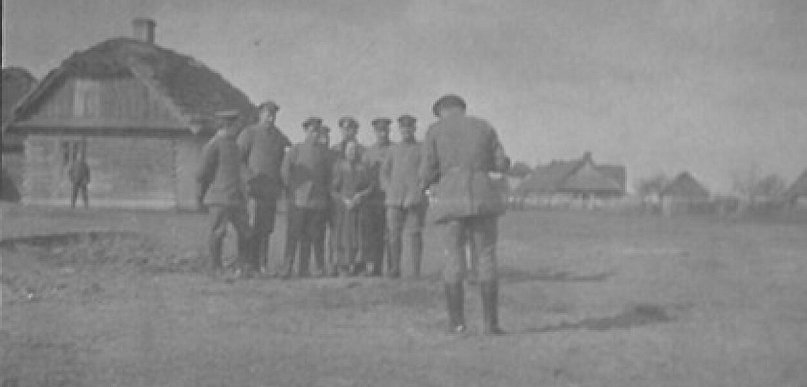 W Skórnicach wiosną 1915r.