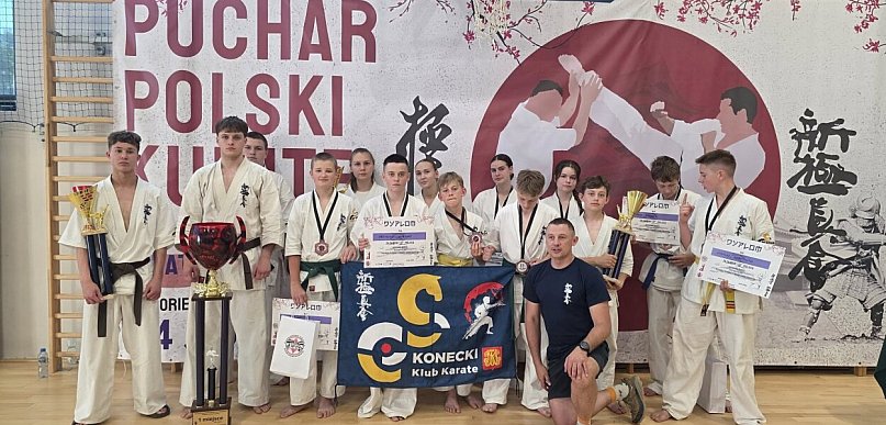 Karatecy z Końskich z medalami Mistrzostw Polski i kwalifikacjami do ME!
