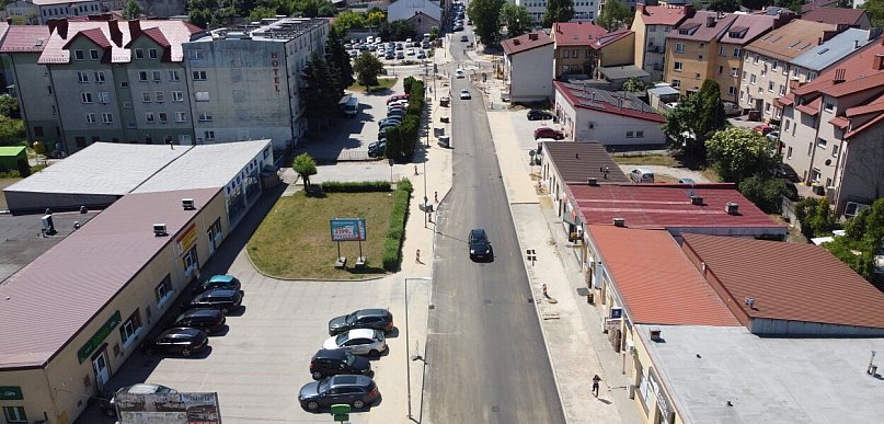 Końskie: Centrum już wyasfaltowane. Od środy mniej utrudnień